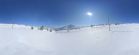 Droga na Śnieżkę z Kopy - zima - widok 360